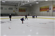 Cross Ice Skate Drill
