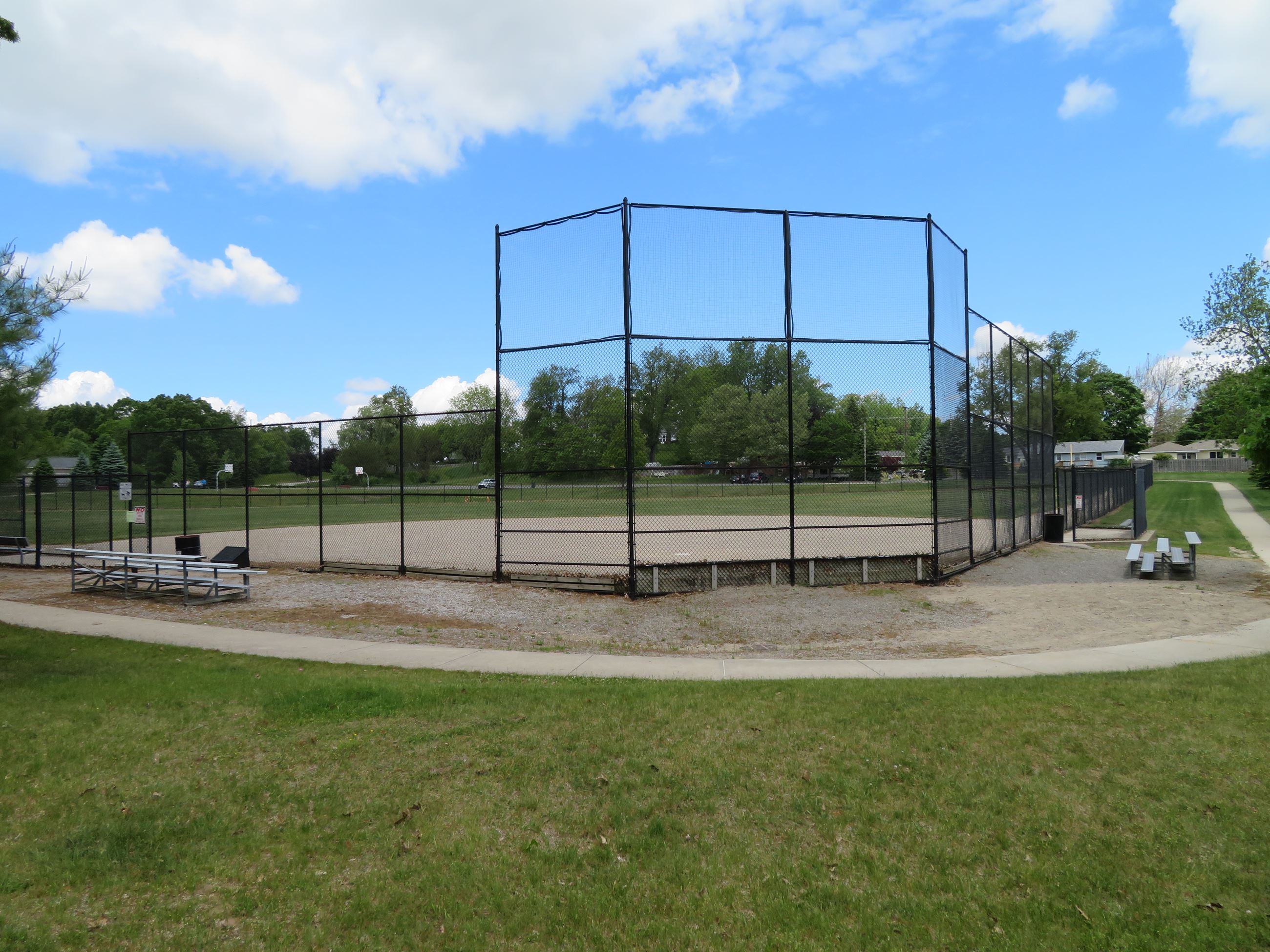 Alpine Estates softball field